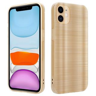 Cadorabo  Housse compatible avec Apple iPhone 11 - Coque de protection en silicone TPU flexible au design brossé 