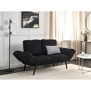 Beliani Schlafsofa aus Polyester Glamourös BREKKE  