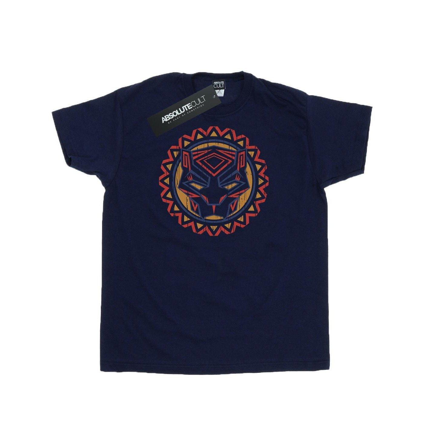 Image of Black Panther Tribal Panther Icon Tshirt Herren Marine XL