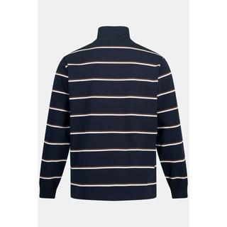 JP1880  Sweatshirt, Stehkragen, verdeckter Zipper 