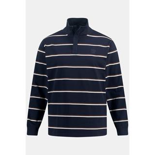 JP1880  Sweatshirt, Stehkragen, verdeckter Zipper 