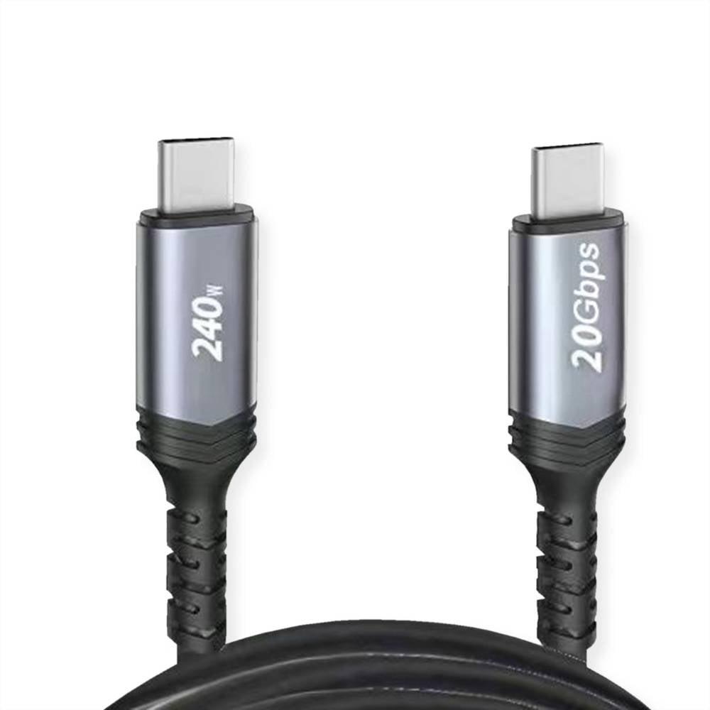 Value  USB4 Gen2x2 Kabel, 20 Gbit/s, 240 W, 2 m 