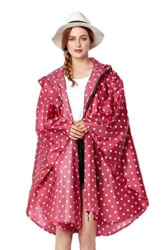 Alopini Poncho Antipioggia Unisex Impermeabile Riutilizzabile con Cappuccio  