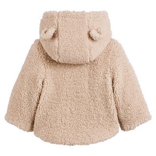 La Redoute Collections  Manteau chaud à capuche en sherpa doublé polaire 