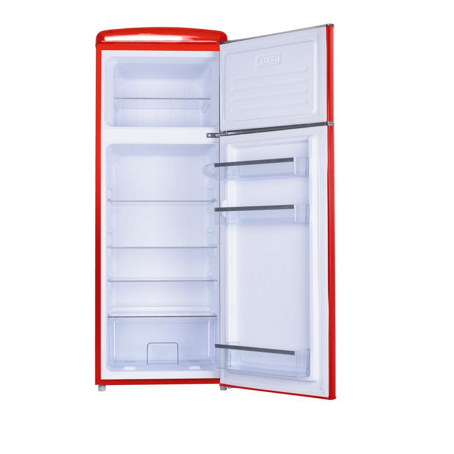 SPC Kühlschrank mit Gefrierfach Retro KS3666-1 retro RD  