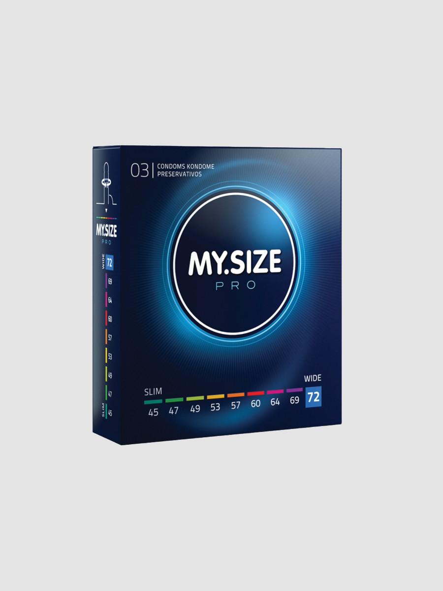 MySize  Préservatif MY.SIZE PRO 72mm (3 pcs) 