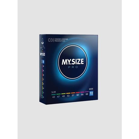 MySize  Préservatif MY.SIZE PRO 72mm (3 pcs) 