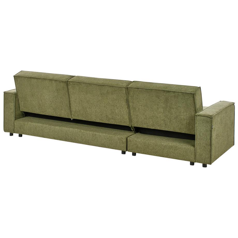 Beliani Ecksofa aus Stoff  ROMEDAL II  