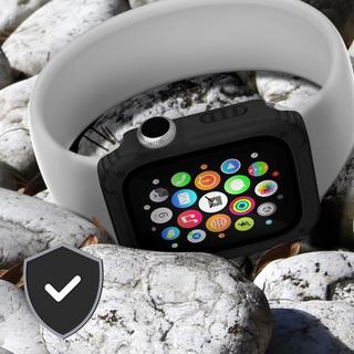 Avizar  Apple Watch 3 / 2 / 1 38mm Hülle Schwarz 