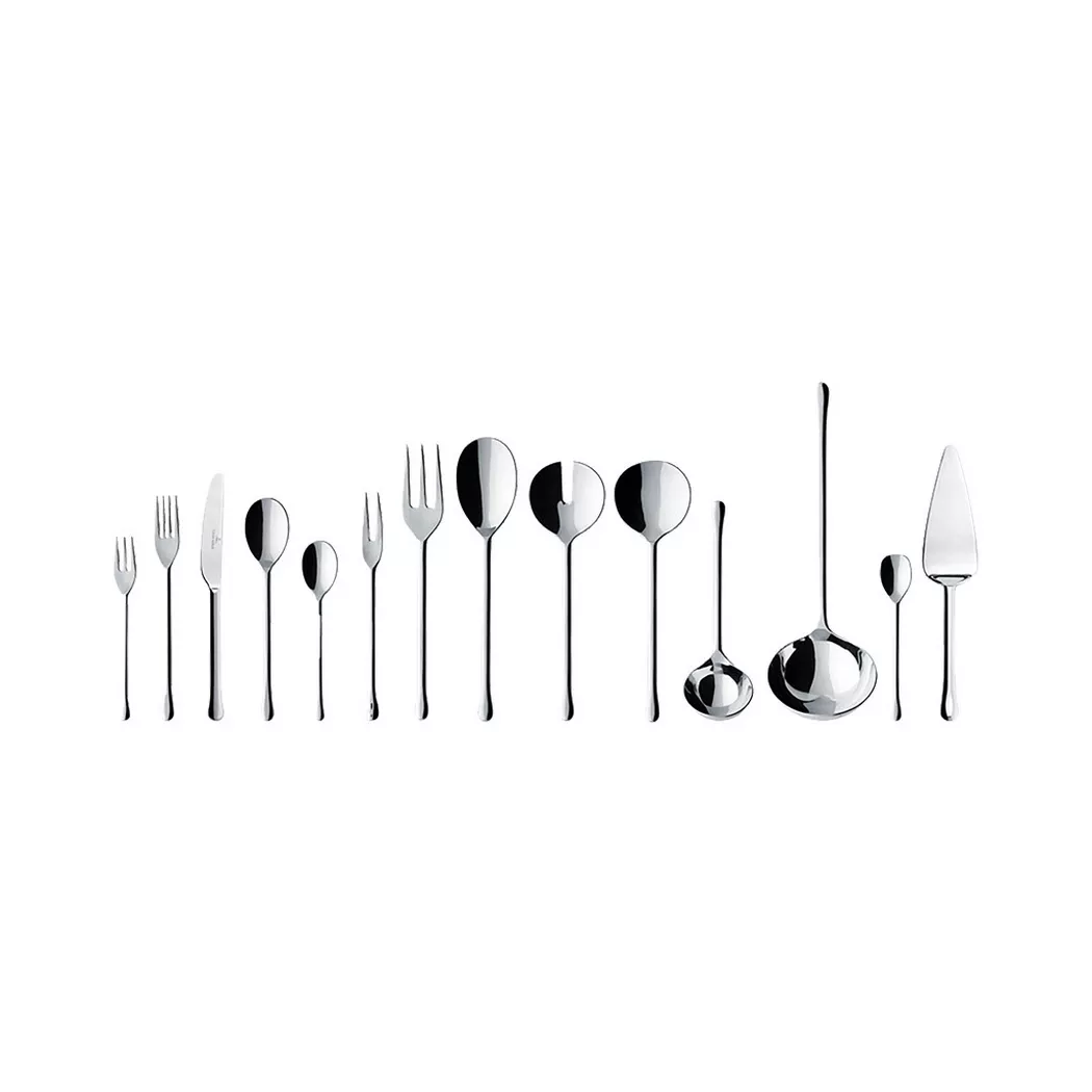 Villeroy & Boch Besteck-Set "Tafelbesteck Udine 70er Set silber"