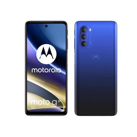 MOTOROLA  Moto G51 XT2171-2 Dual 5G 128 GB Horizontblau (4 GB) 
