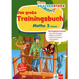 Klett Team Drachenstark: Das große Trainingsbuch Mathe 3. Klasse Kein Autor Couverture rigide 