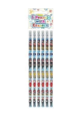 Roost ROOST Bleistift 6 Stk. S51086 Pirat, multicolor  