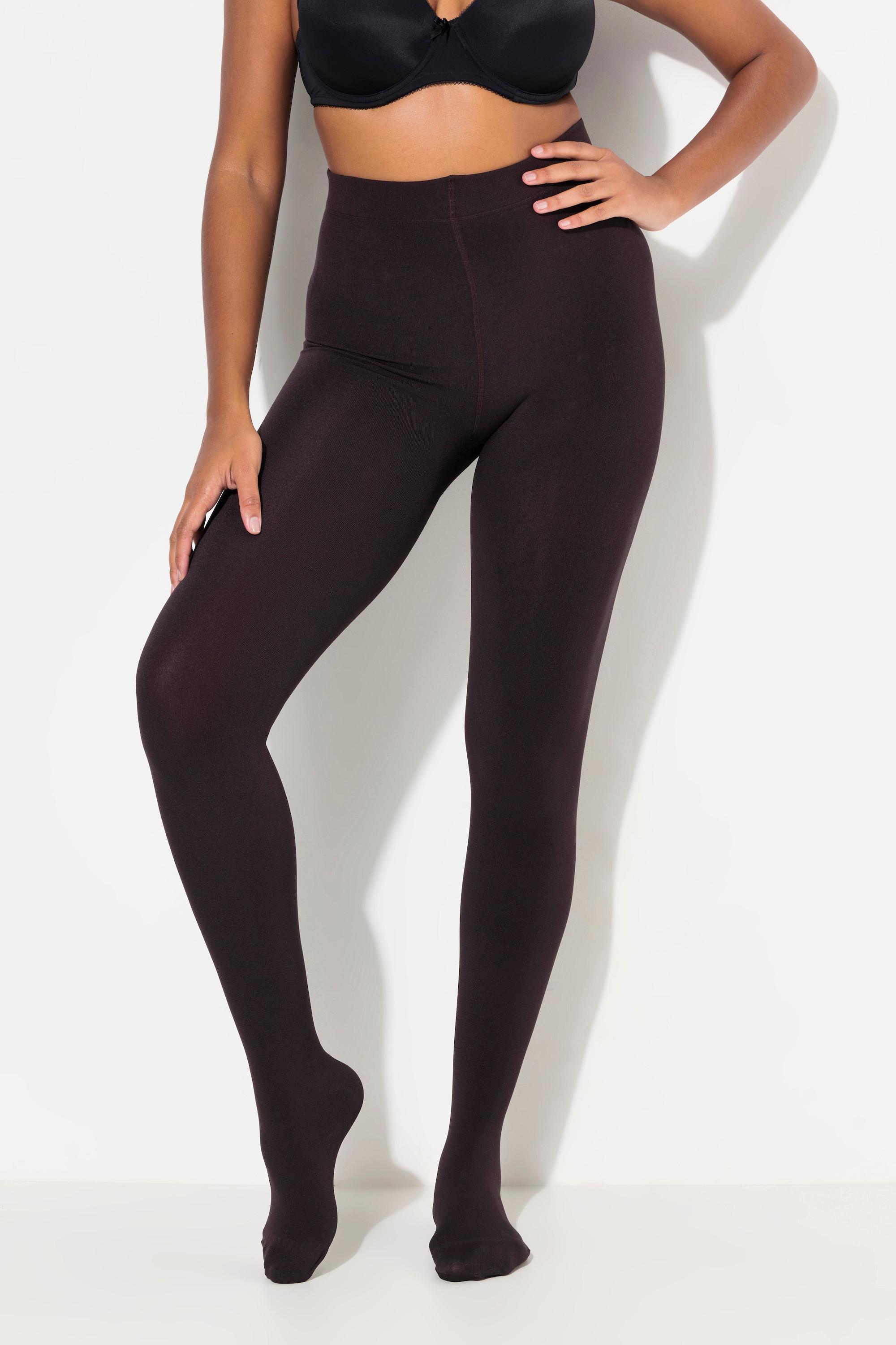 Ulla Popken  Collant thermique chaud, matière stretch confortable 