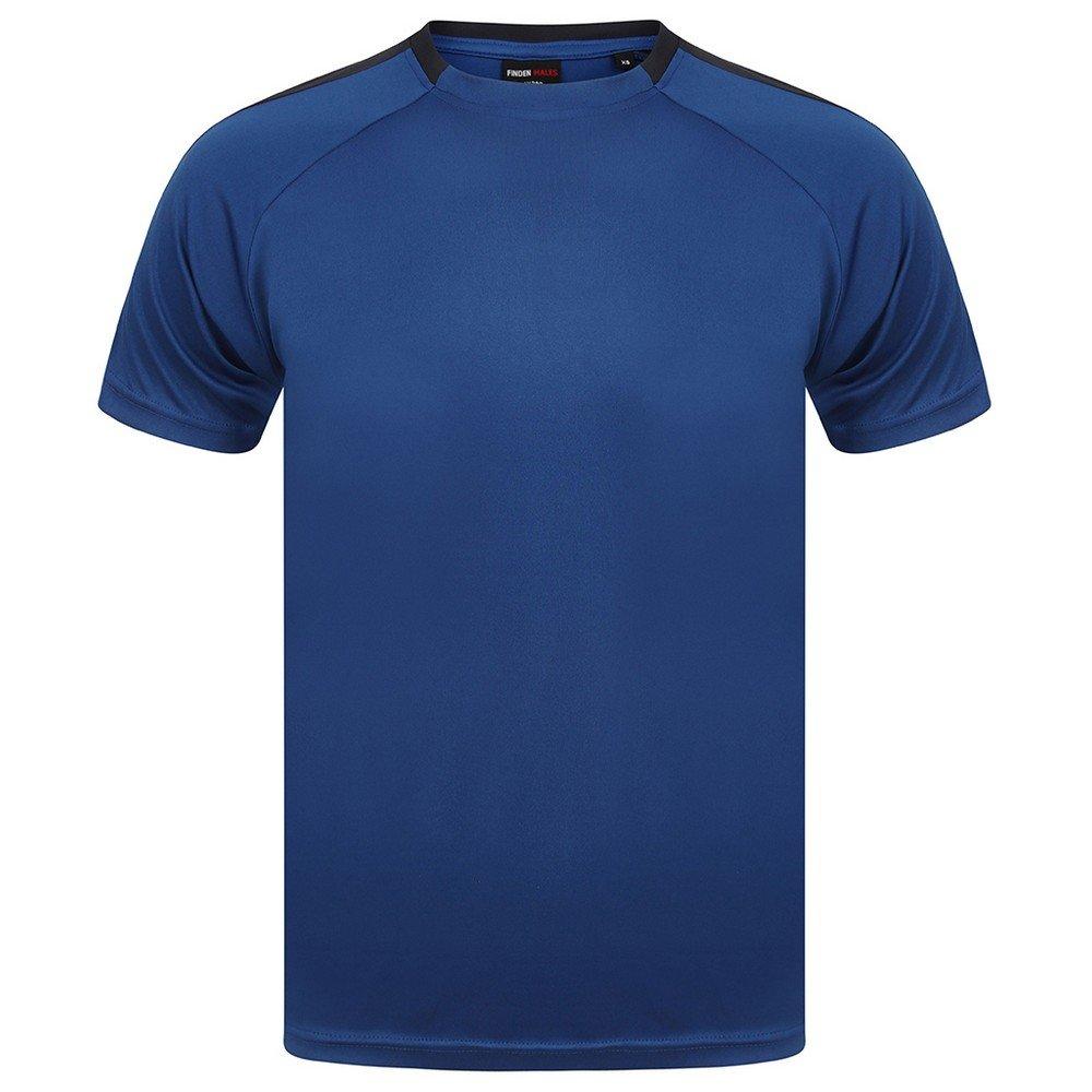 Image of Finden And Hales Team Tshirt Damen Blau XL