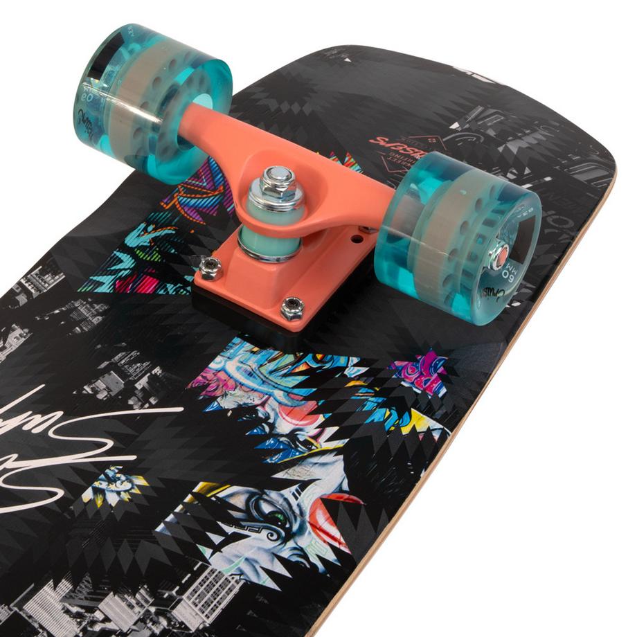 streetsurfing  Planche Cruiser Kicktail 28 Royal Tiger 