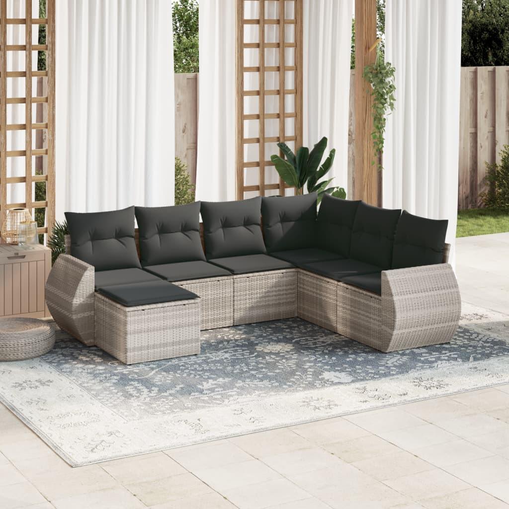 VidaXL Garten sofagarnitur poly-rattan  