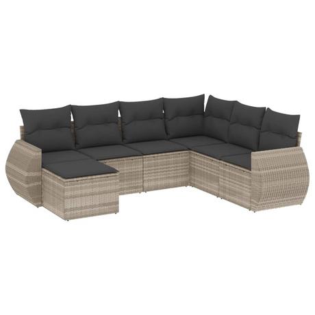 VidaXL Garten sofagarnitur poly-rattan  