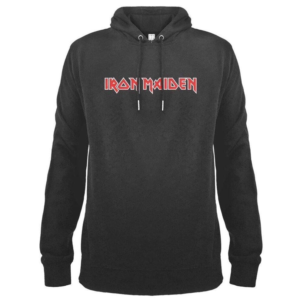 Image of Kapuzenpullover, Iron Maiden Damen Schiefergrau M