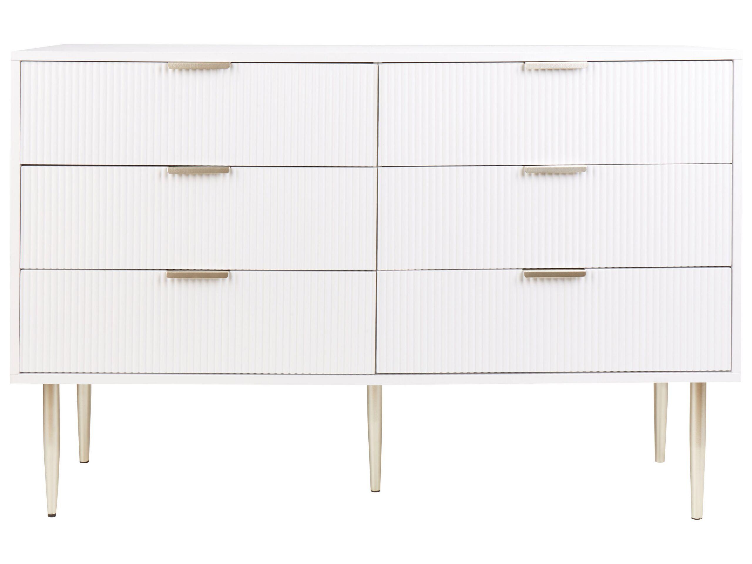 Beliani Commode à 6 tiroirs en MDF Scandinave SOHO  