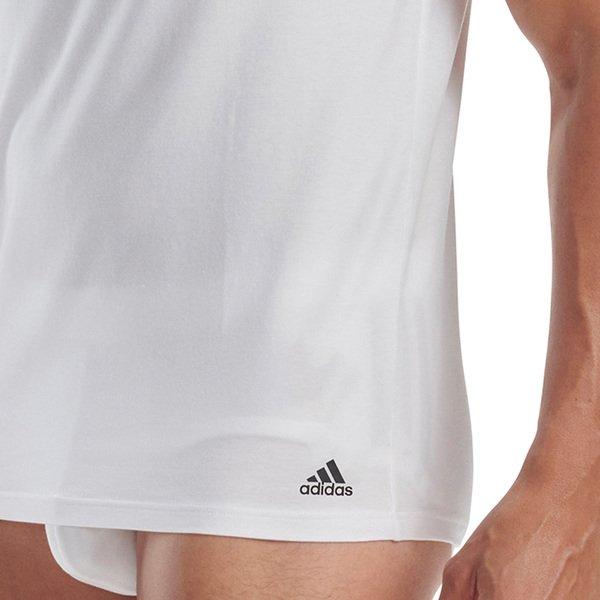 adidas  4er Pack Active Flex Cotton 3 Stripes - Unterhemd  Shirt Kurzarm 