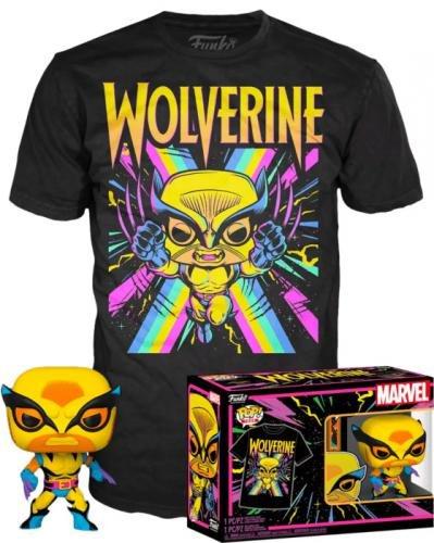 Funko  Funko Pop ! Wolverine (Black Light) W/ T-Shirt (M) 