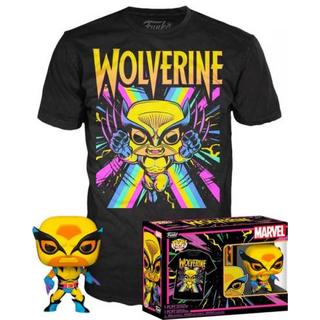 Funko  Funko Pop ! Wolverine (Black Light) W/ T-Shirt (M) 