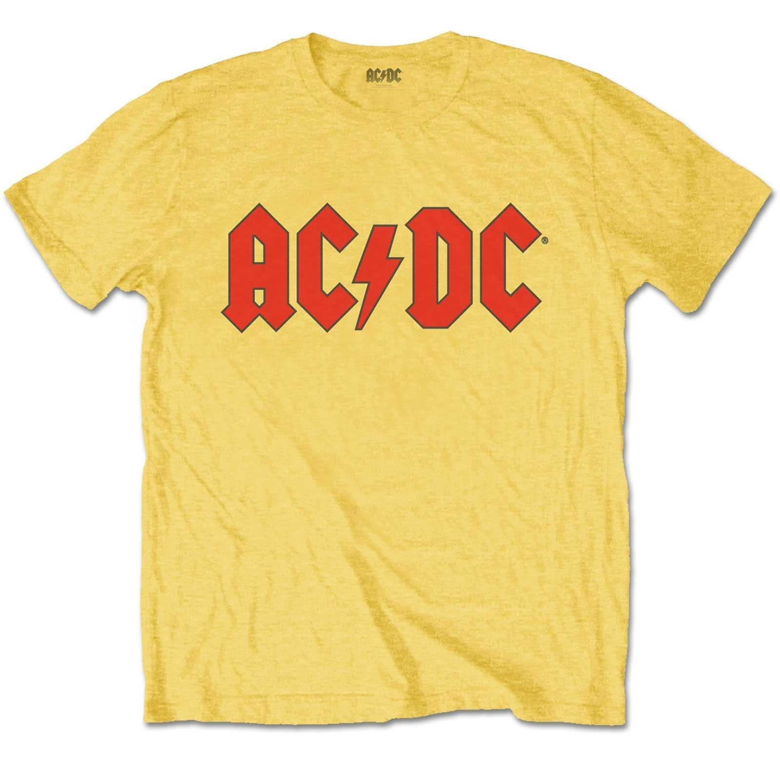 Image of Acdc Tshirt Jungen Gelb 104