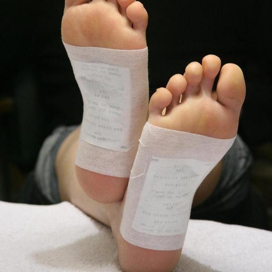 B2X  10x Detox-Fußpflaster, Bambus - Lavendel 