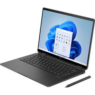 HP  Spectre x360 14-eu0790nz Intel Core Ultra 7 155H Ibrido (2 in 1) 35,6 cm (14") Touch screen 2.8K 32 GB LPDDR5x-SDRAM 2 TB SSD Wi-Fi 7 (802.11be) Windows 11 Home Nero 