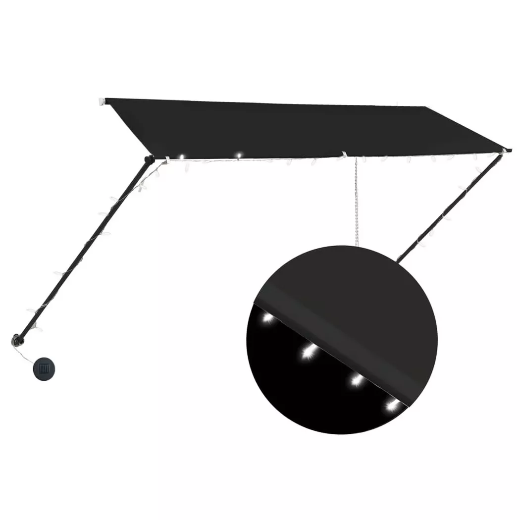 VidaXL - tenda Tessuto, One Size, Grigio
