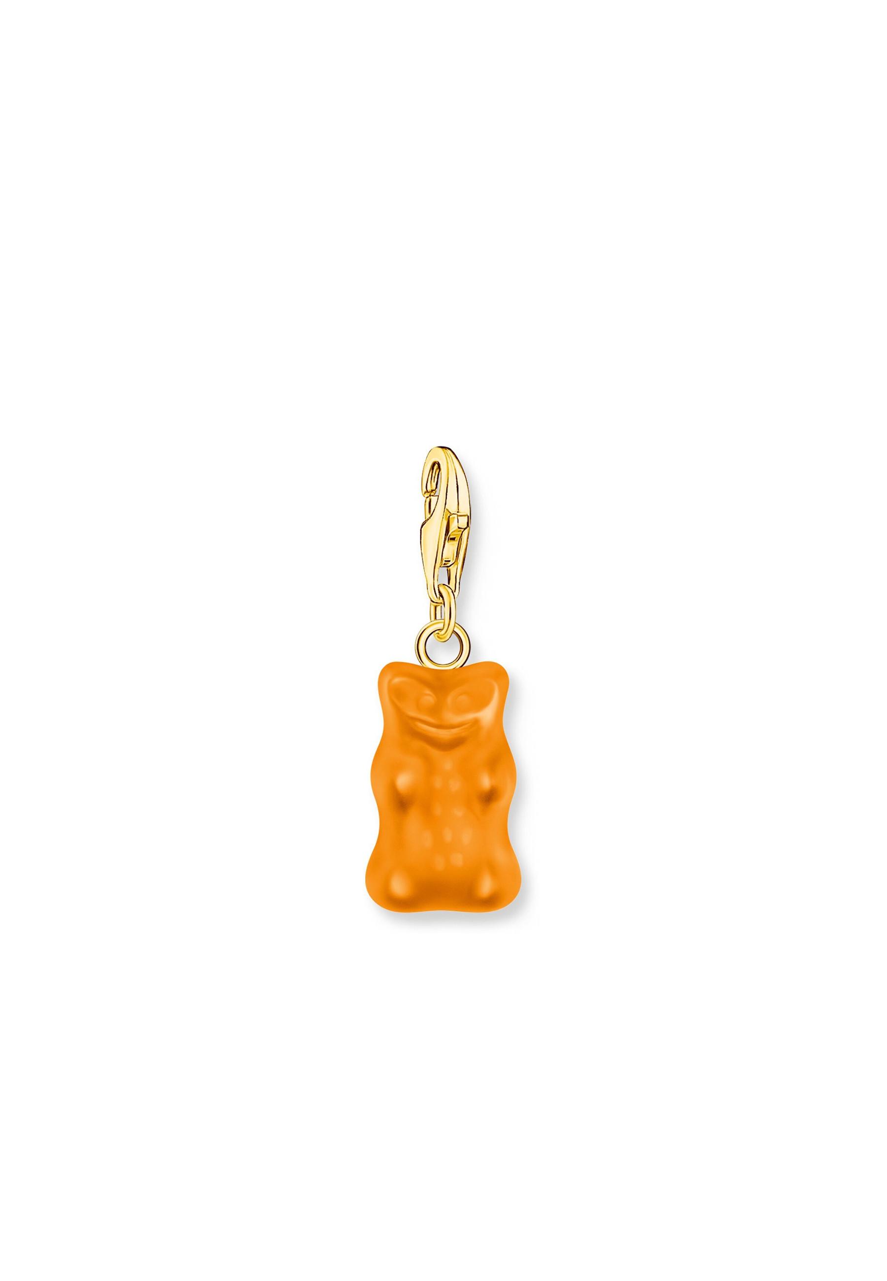 Image of Charm Haribo Orange Goldbär Damen Gold ONE SIZE