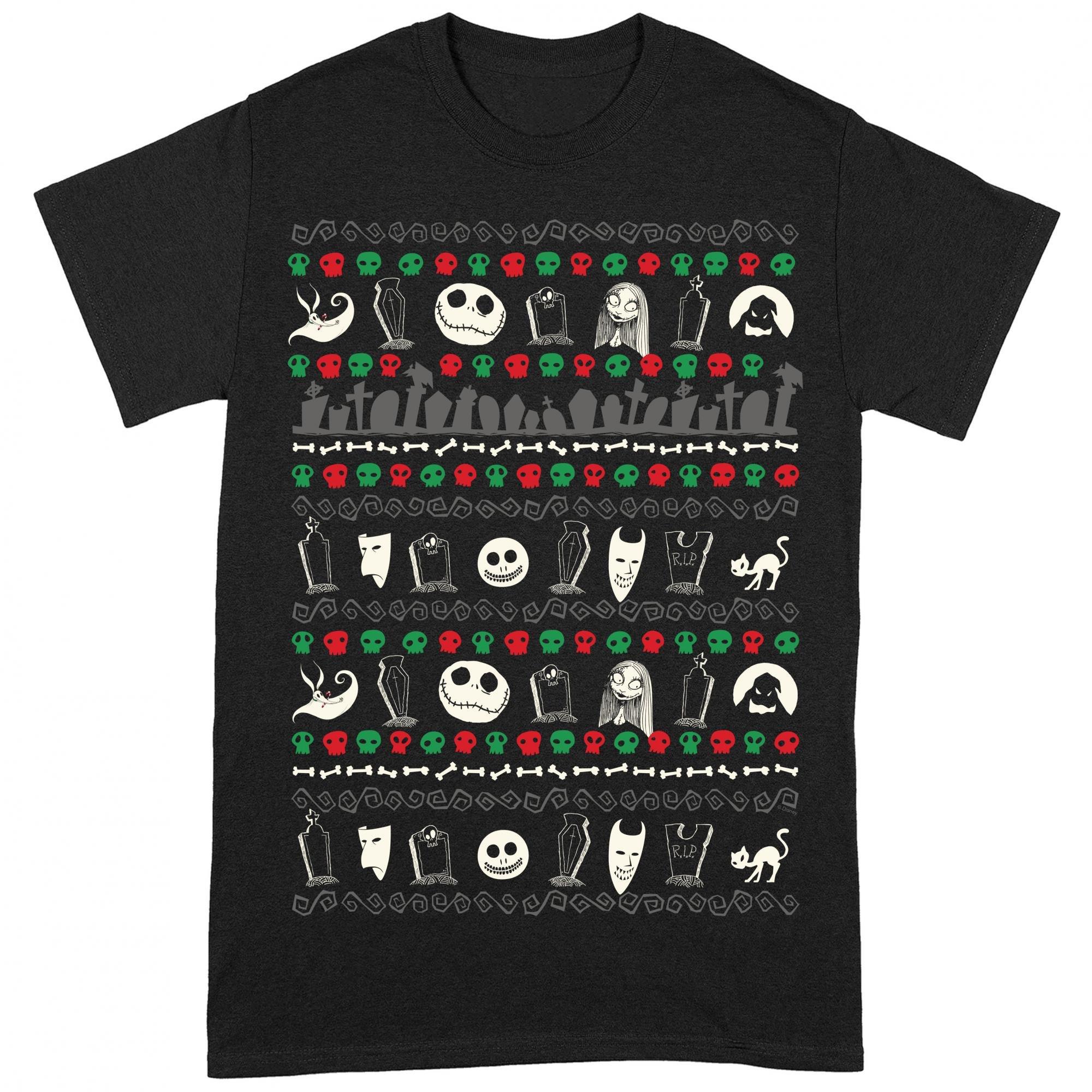 Nightmare Before Christmas  Tshirt THE FESTIVE ICONS 