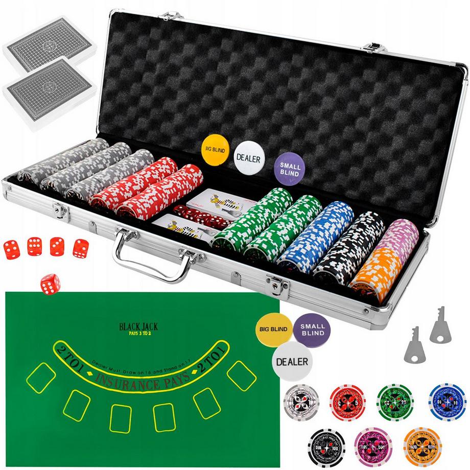 Gameloot  Pokerset - 500 Chips 