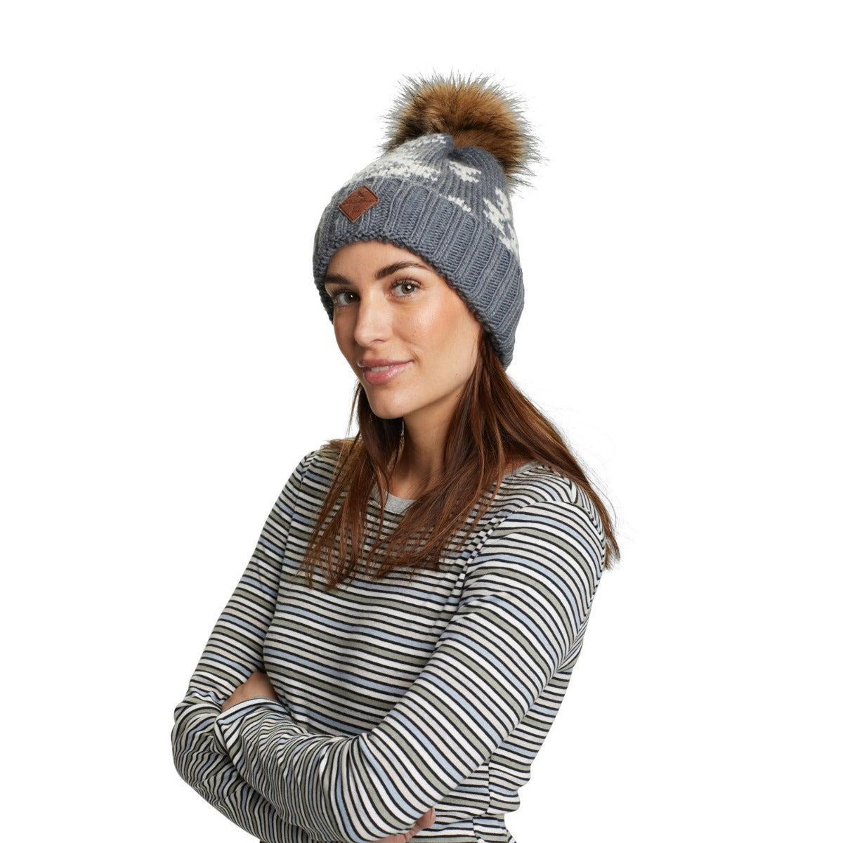 Image of Pacific Ridge Mütze Damen Grau ONE SIZE