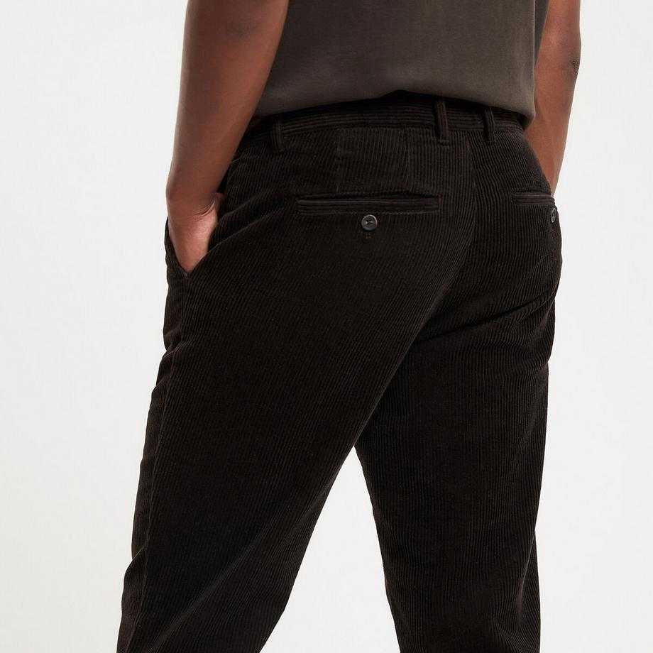 La Redoute Collections Pantalon Chino en Velours Côtelé Stretch  