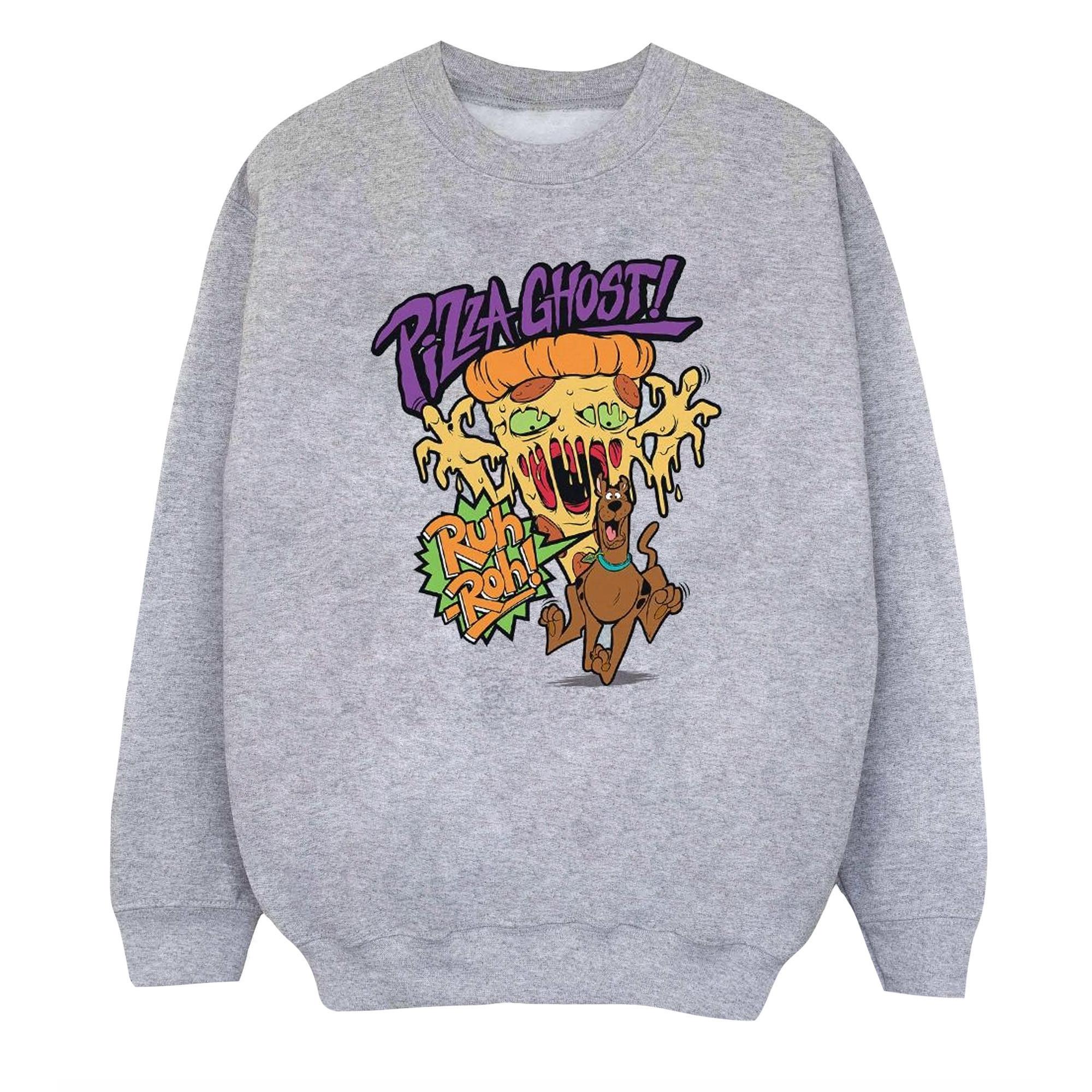 Image of Pizza Ghost Sweatshirt Jungen Grau 128