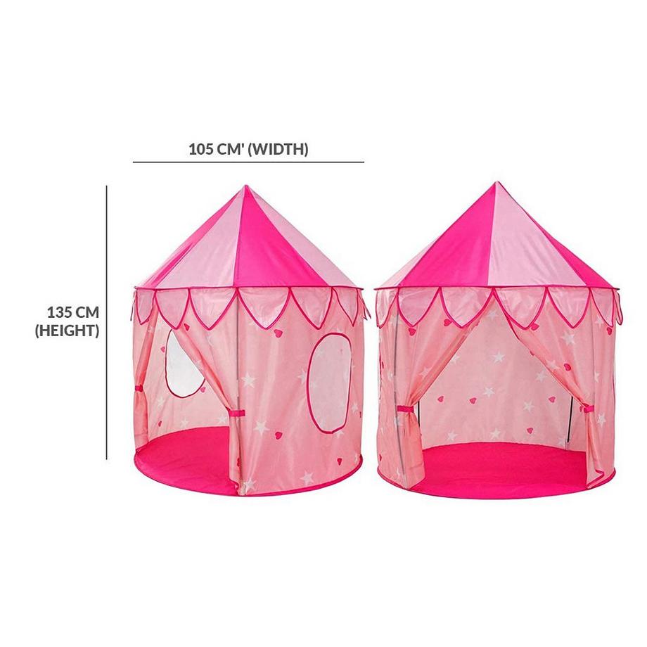 Activity-board Prinzessin Schloss Spielzelt für Kinder, mehrfarbige LED-Lichter  