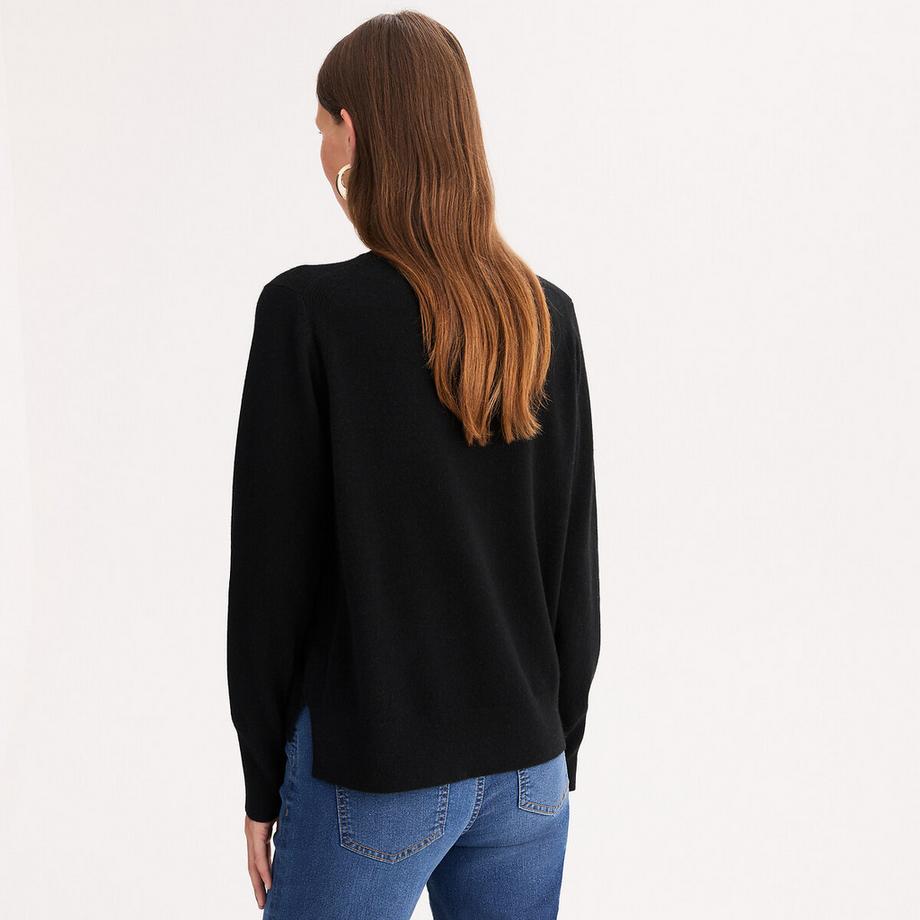 La Redoute Collections Kaschmir Rundhals Pullover  