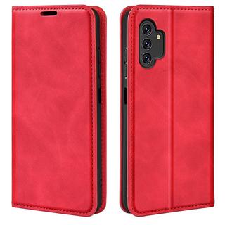 Cover-Discount  Galaxy A13 4G - Seidige Stand Flip Case Hülle 