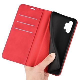 Cover-Discount  Galaxy A13 4G - Seidige Stand Flip Case Hülle 