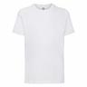 Fruit of the Loom Childrens/Kids TShirt à manches courtes Valueweight  Blanc