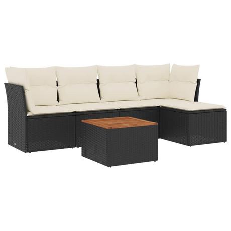 VidaXL Garten sofagarnitur poly-rattan  