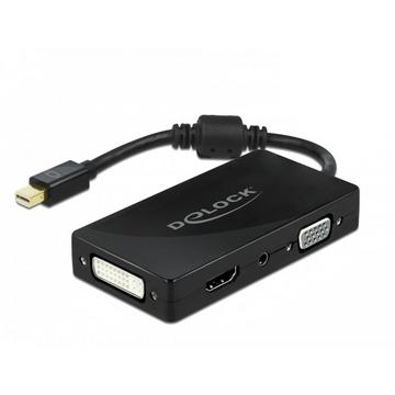 62073 Schnittstellen-Hub USB 2.0 Type-B Schwarz