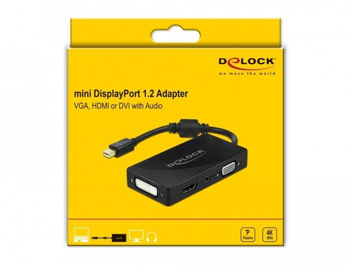 DeLock  62073 hub & concentrateur USB 2.0 Type-B Noir 