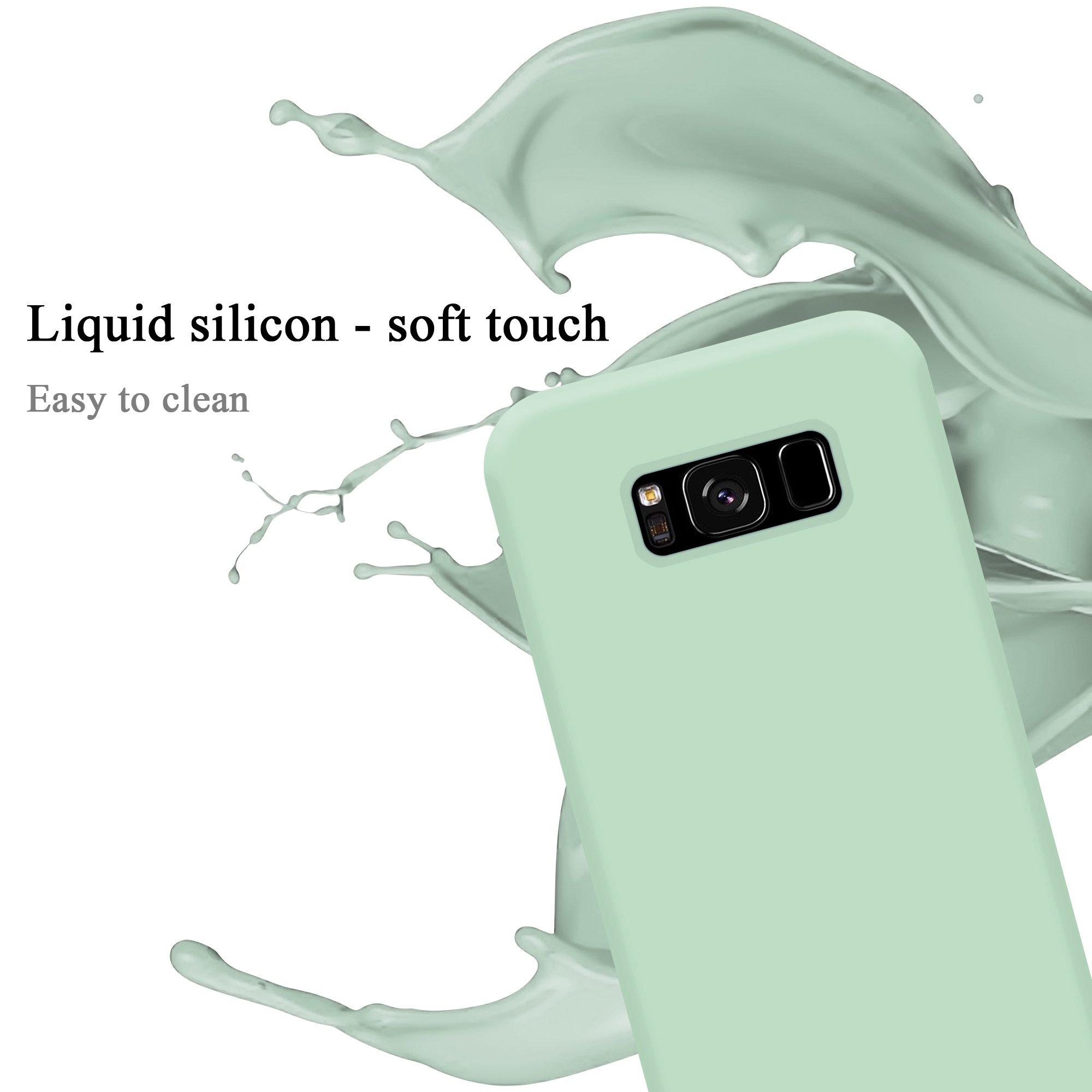 Cadorabo  Hülle für Samsung Galaxy S8 TPU Silikon Liquid 