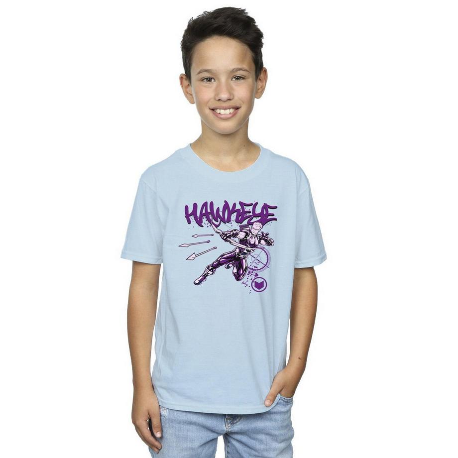 MARVEL  Tshirt motif Hawkeye SHOOTS 