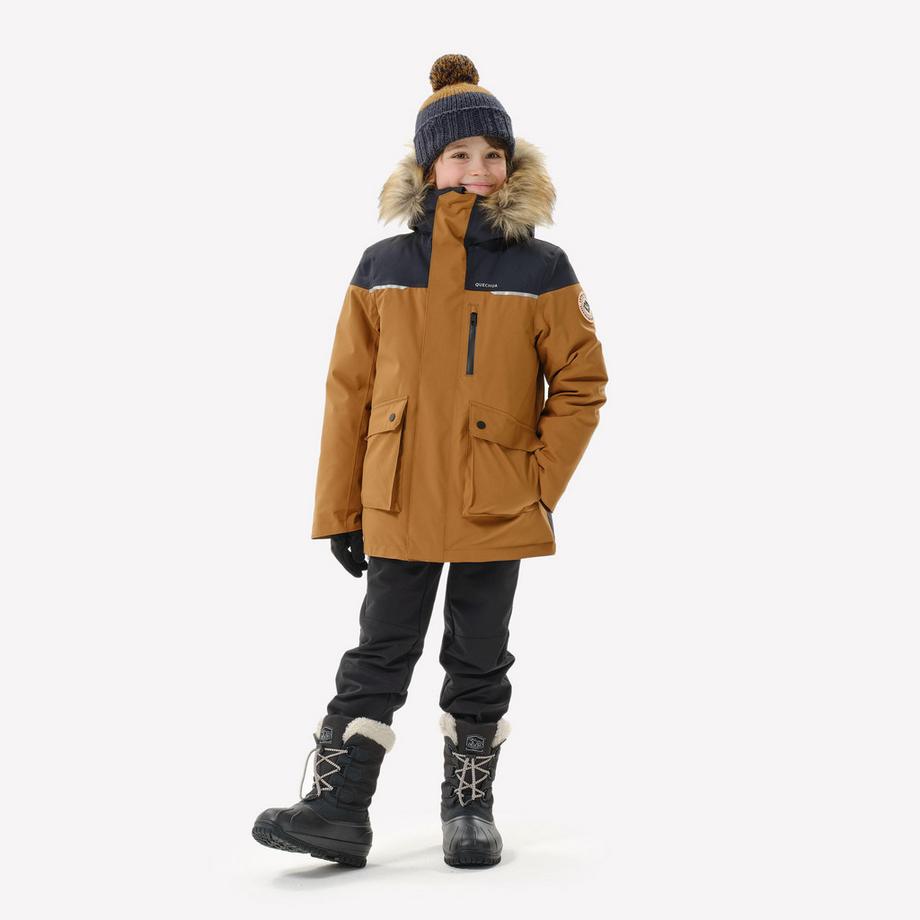 QUECHUA  Parka bambino caldo impermeabile sintetico 