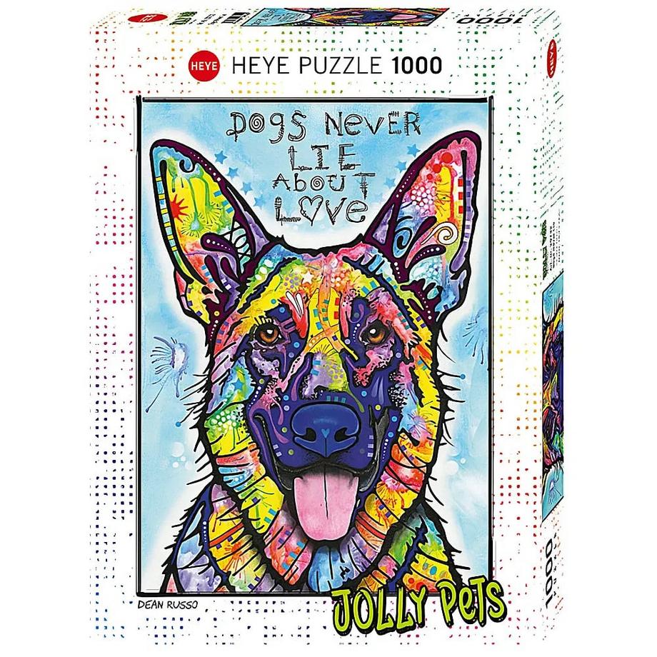 Heye  Puzzle Dogs Never Lie (1000Teile) 