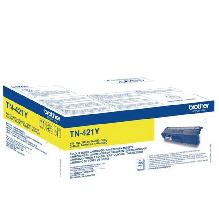 brother  TN-421Y Cartouche de toner 1 pièce(s) Original Jaune 
